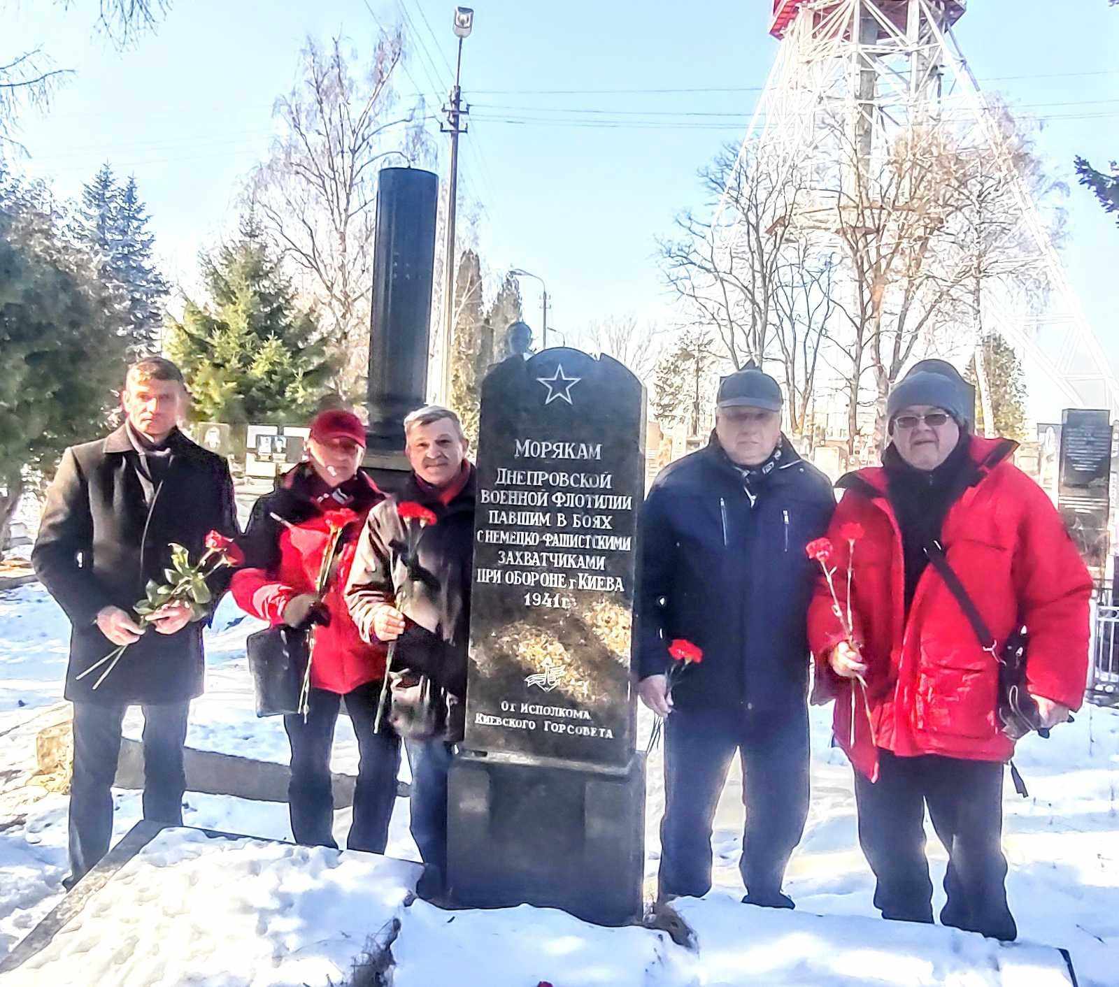 ВШАНУВАННЯ ПАМ’ЯТІ МОРЯКІВ ПІНСЬКОЇ ФЛОТИЛІЇ