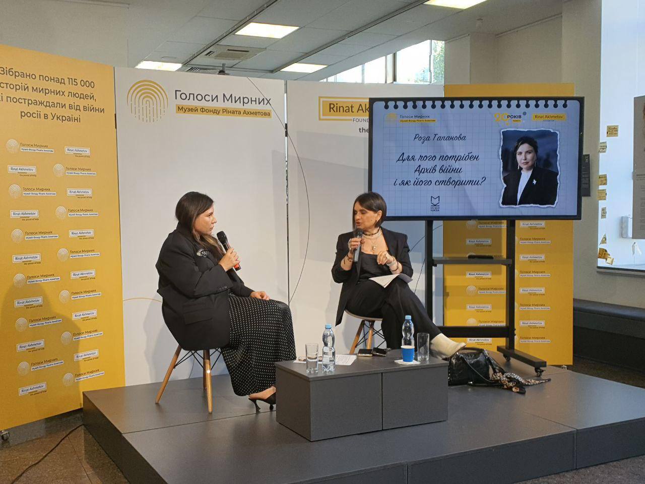 “We Are Building a Living Memory”: Director of Babyn Yar Reserve Speaks at Voices of Peace Public Interview in Kyiv